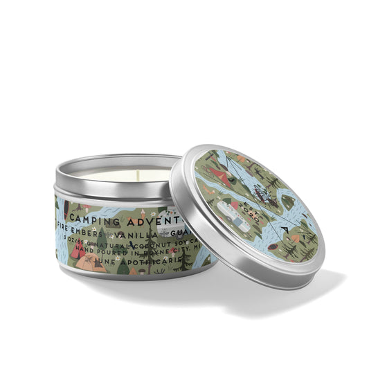 Camping Adventures 4 oz Travel Candle