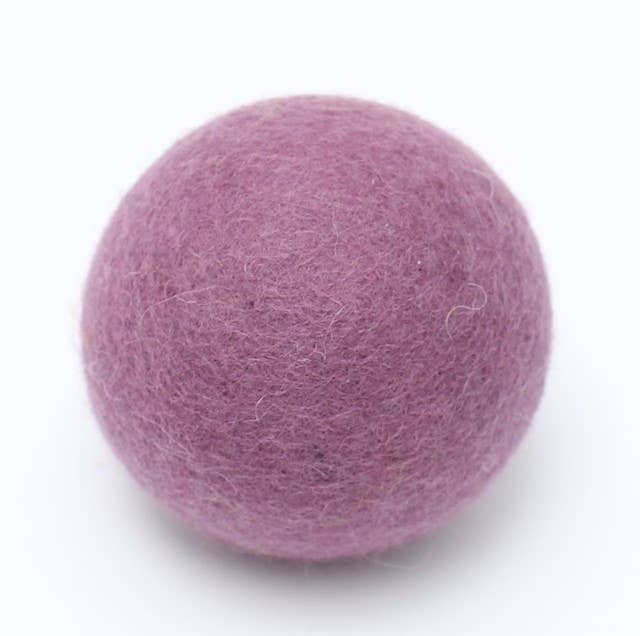 Solid Colors: Eco Wool Dryer Balls Fair Trade: White