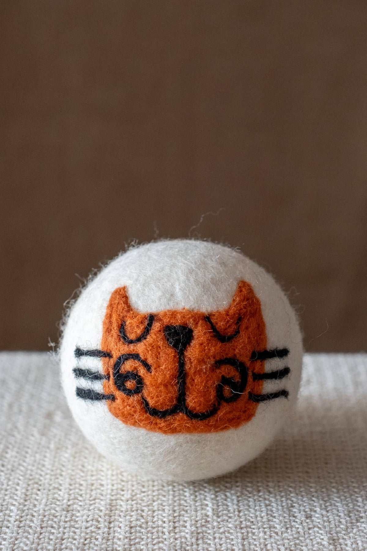 Single Choice – Dryer Balls Natural Wool Ethically Handmade: Yellow Sun