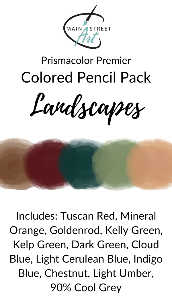 Colored Pencil Pack: Landscapes