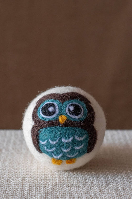 Single – Wool Dryer Balls Over 50 Styles : Blue Owl