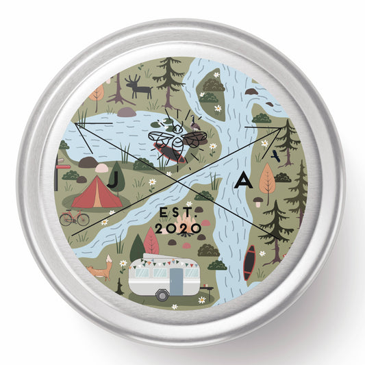 Camping Adventures 4 oz Travel Candle