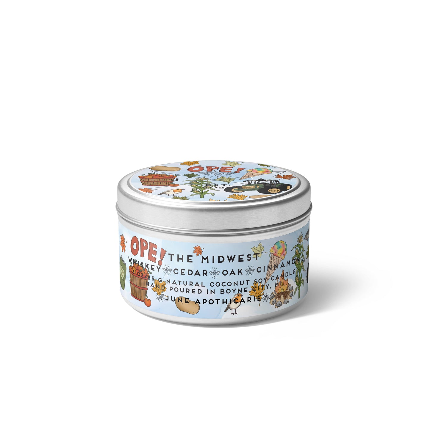 The Midwest 4 oz Travel Candle