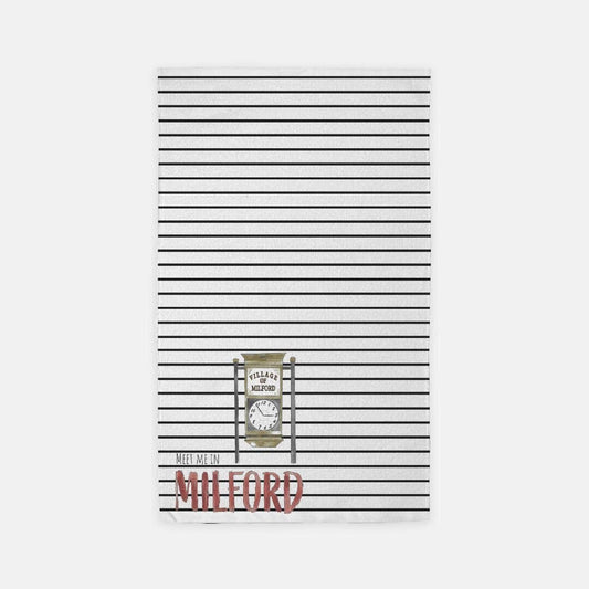 Meet Me in Milford Striped Towel (15" x 25")