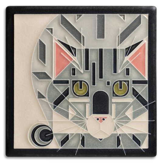 Catnip – 6x6 art tile