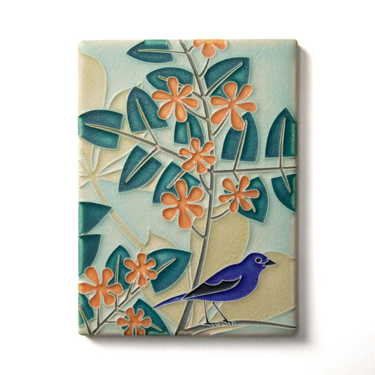 Bluebird – 6x8 art tile