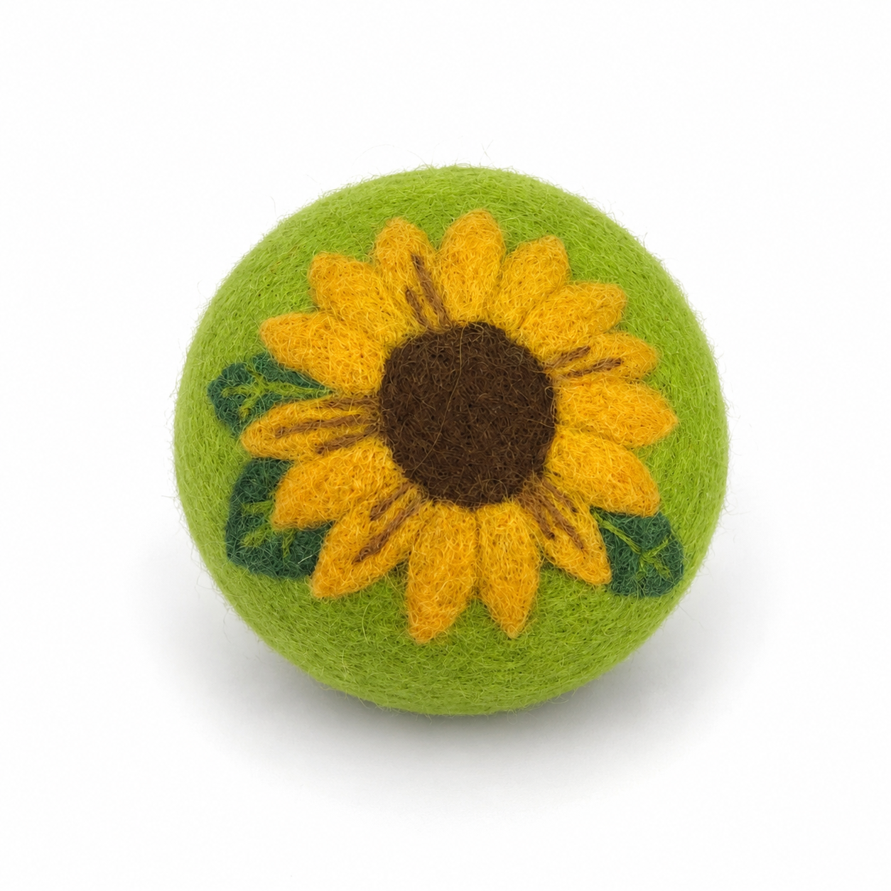 Eco Wool Dryer Ball: Sunflower