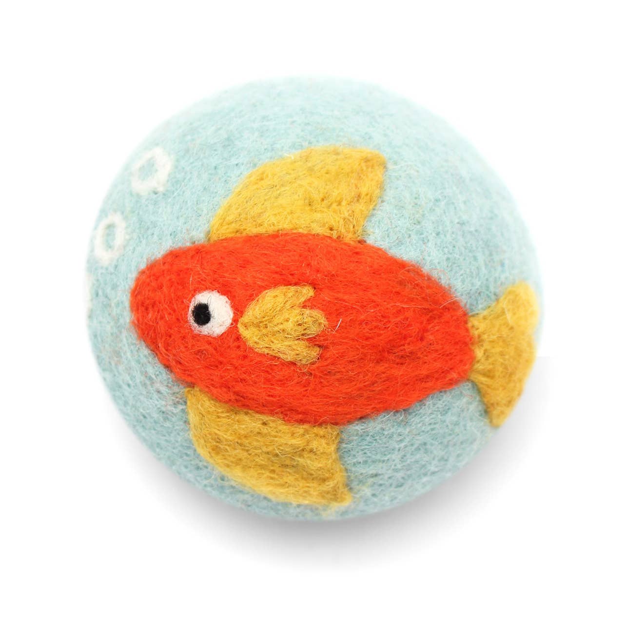Sea Creatures: Eco Wool Dryer Balls Fair Trade: Goldfish