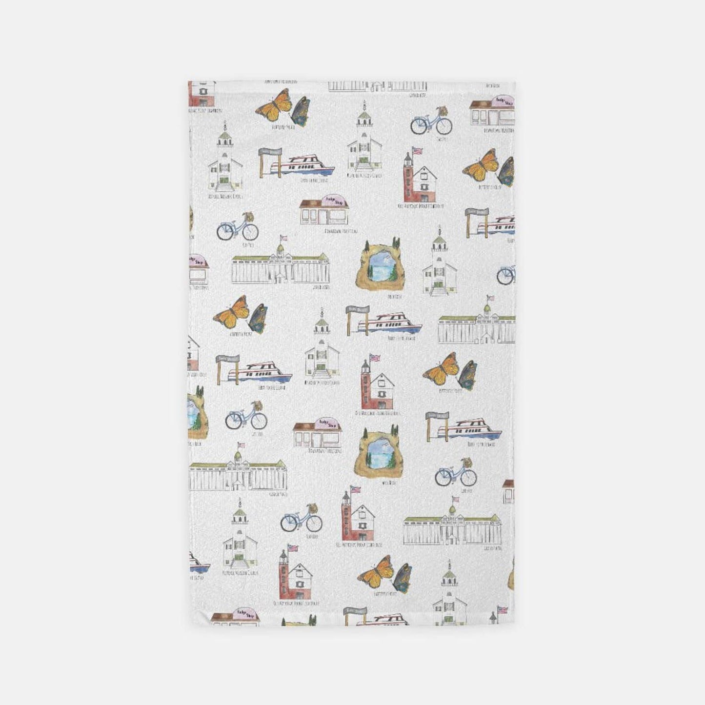 Mackinac Island Hand Towel (15" x 25")