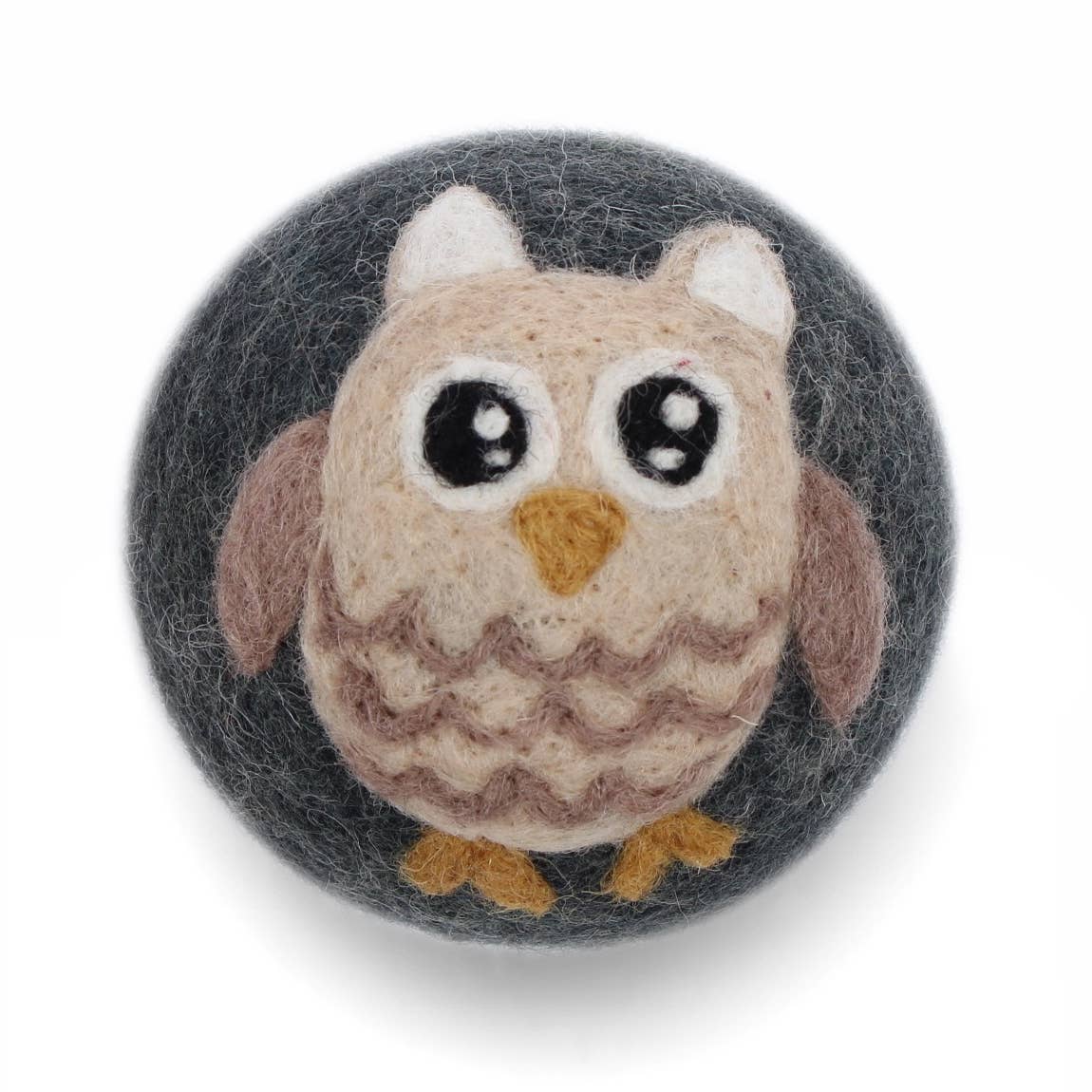Owls: Eco Wool Dryer Balls Fair Trade : Blue Owl