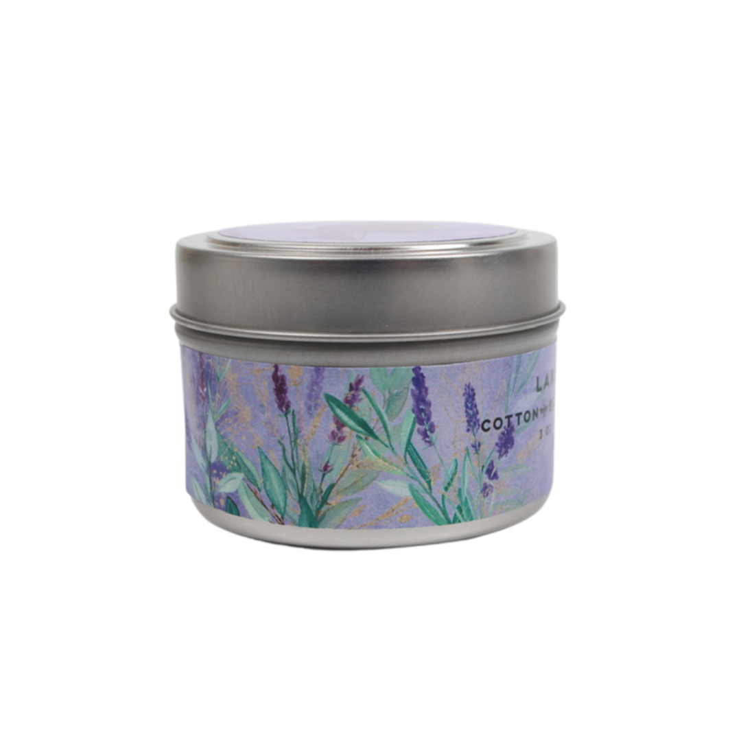 Lake Michigan Lavender 4oz Travel Candle