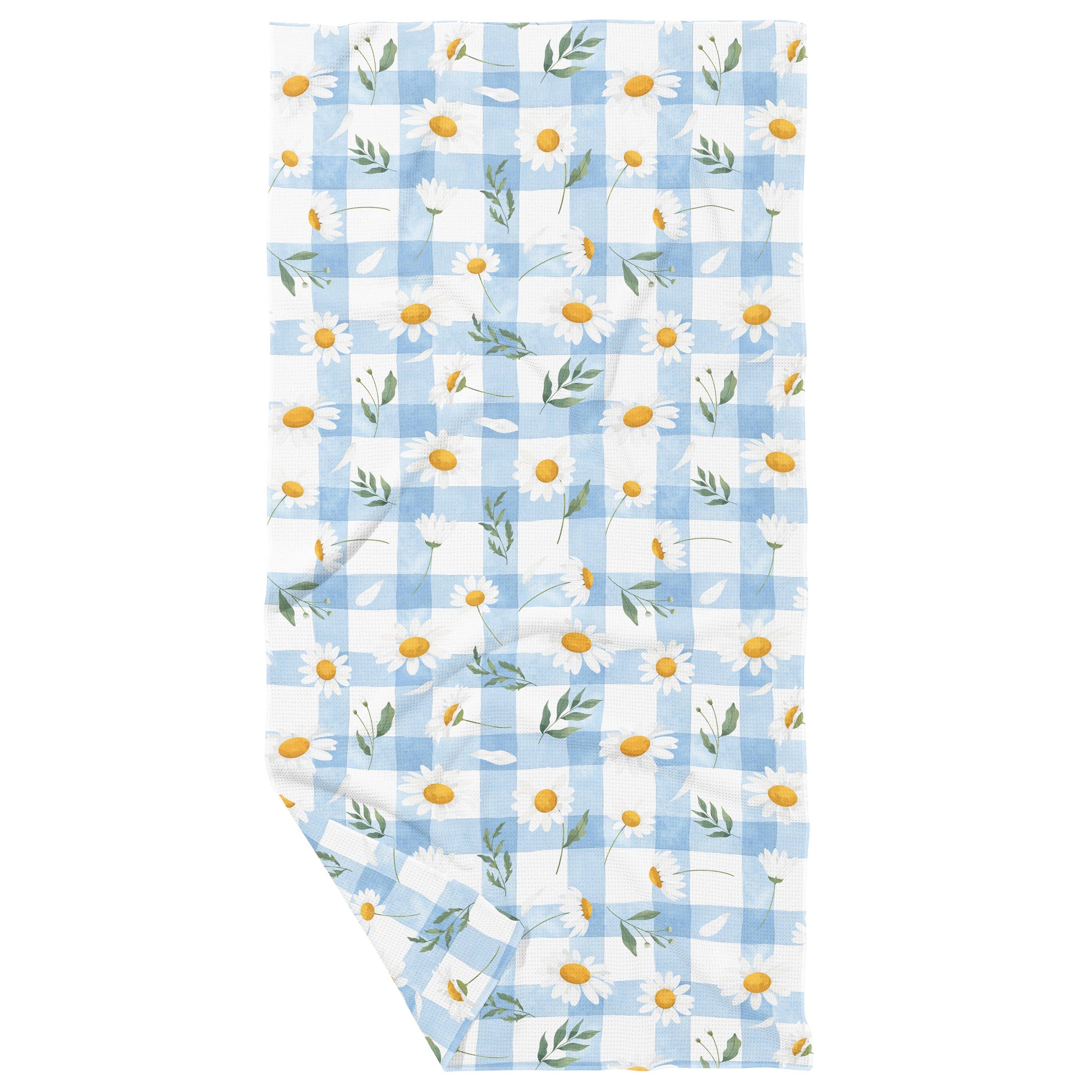 Daisy Double Sided Waffle Dish Towel