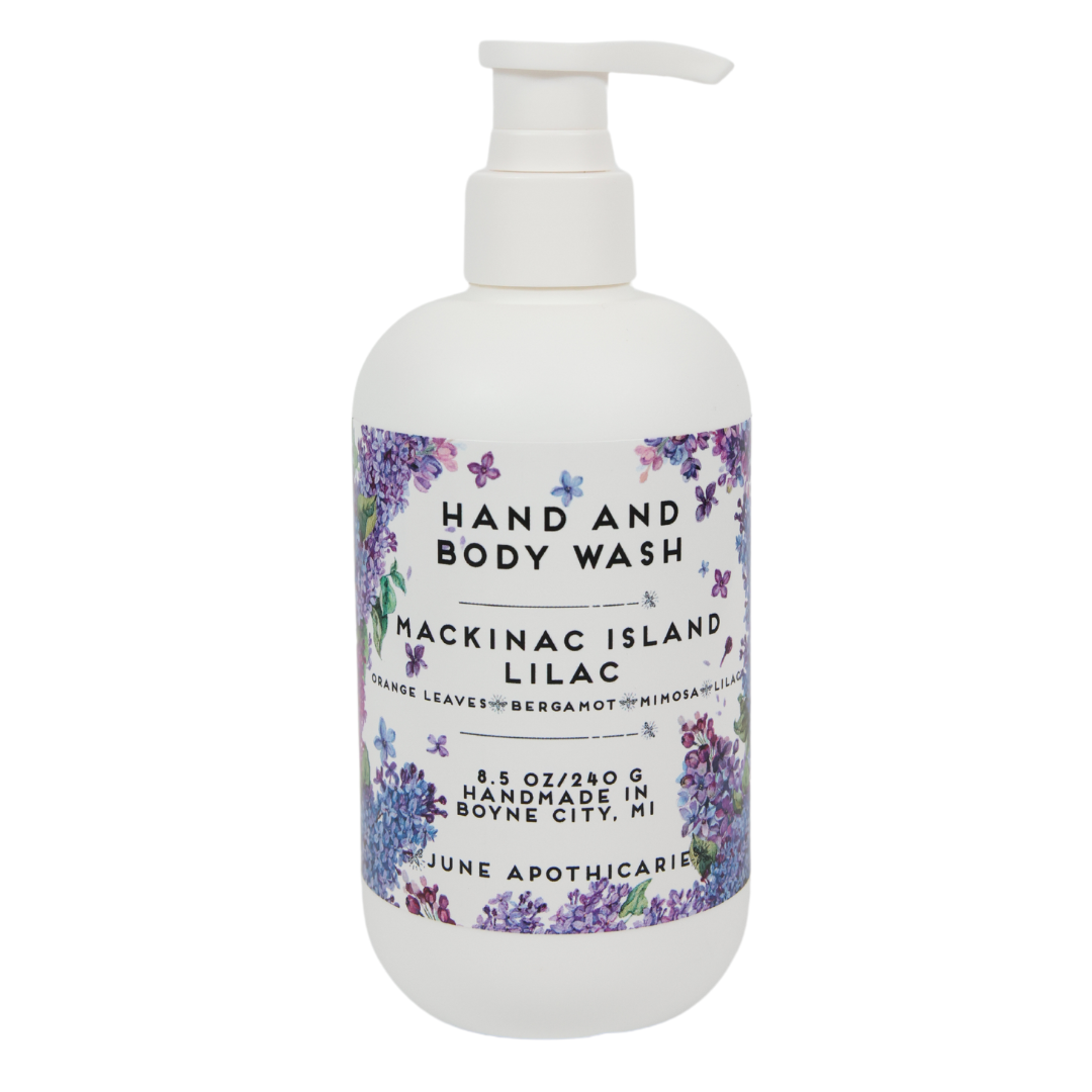 Mackinac Island Lilac Hand and Body Wash