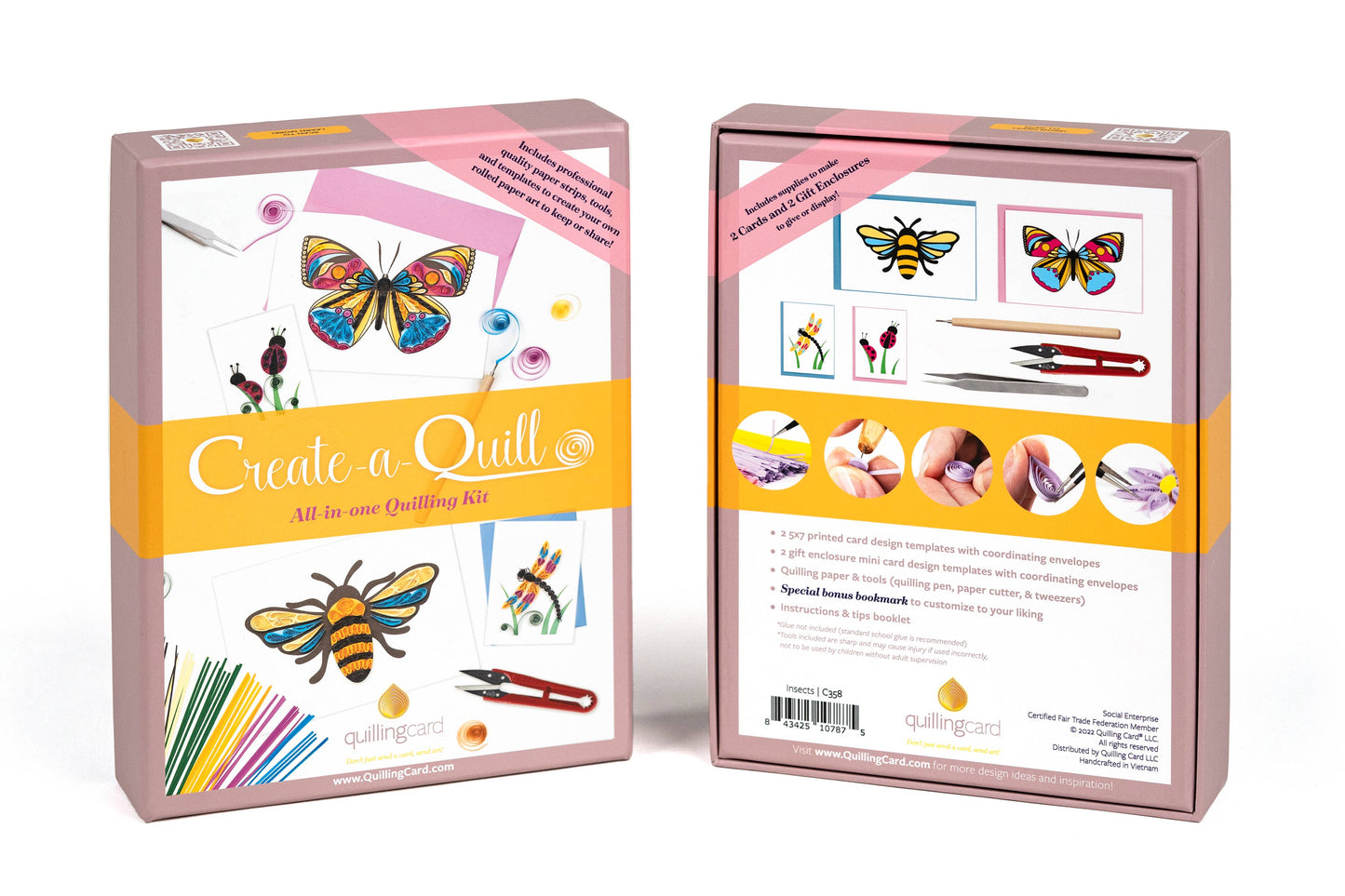 Create-a-Quill DIY Kit: Insects