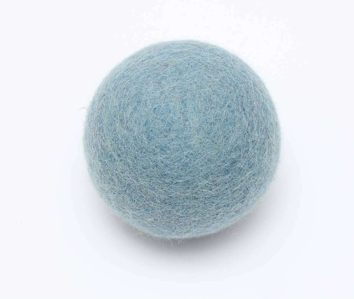 Solid Colors: Eco Wool Dryer Balls Fair Trade: Blue