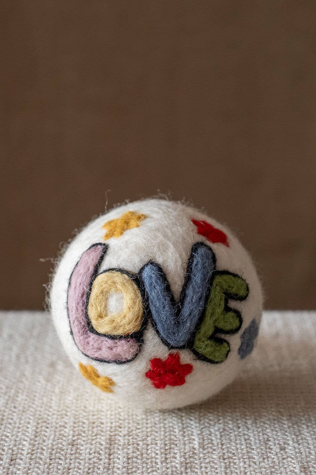 Single – Wool Dryer Balls Over 50 Styles : Lady Cream Cat