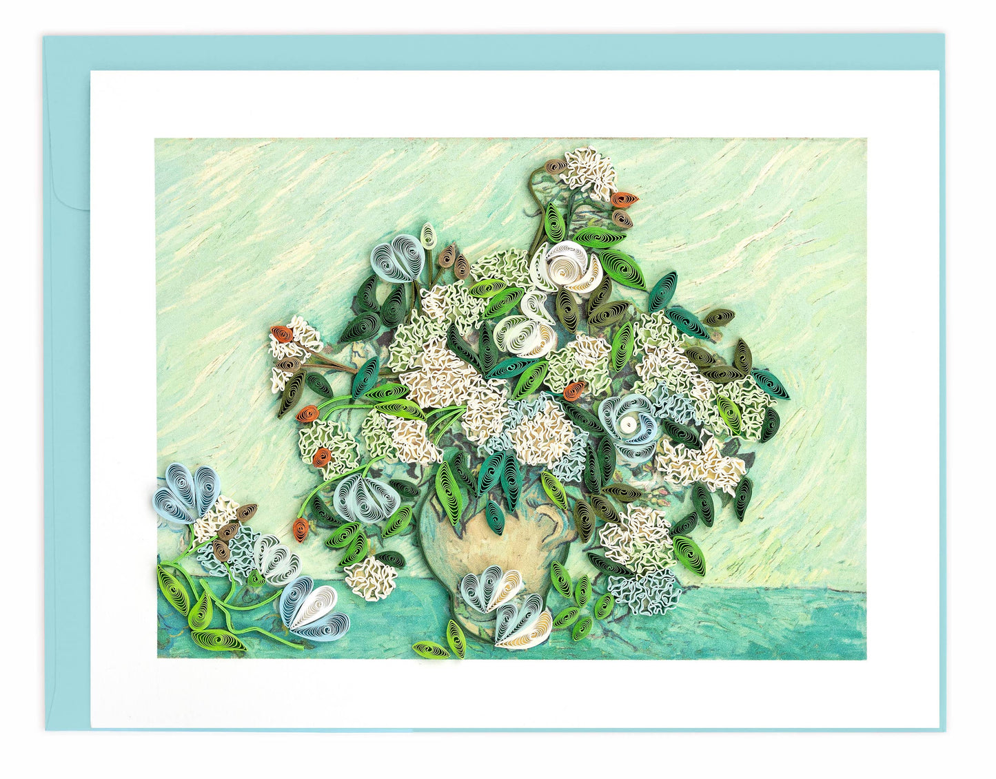 Roses, van Gogh Artist Series Quilling Card