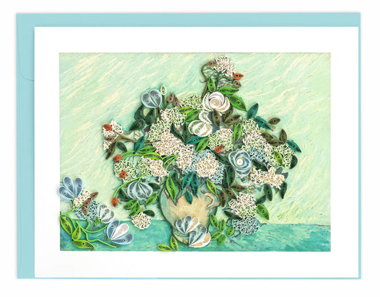 Roses, van Gogh Artist Series Quilling Card
