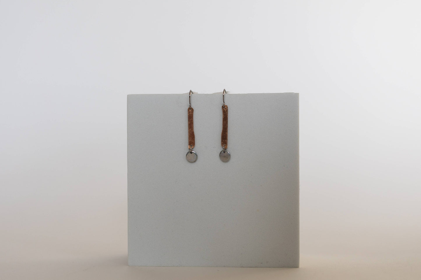 Zeal Copper & Steel Earrings