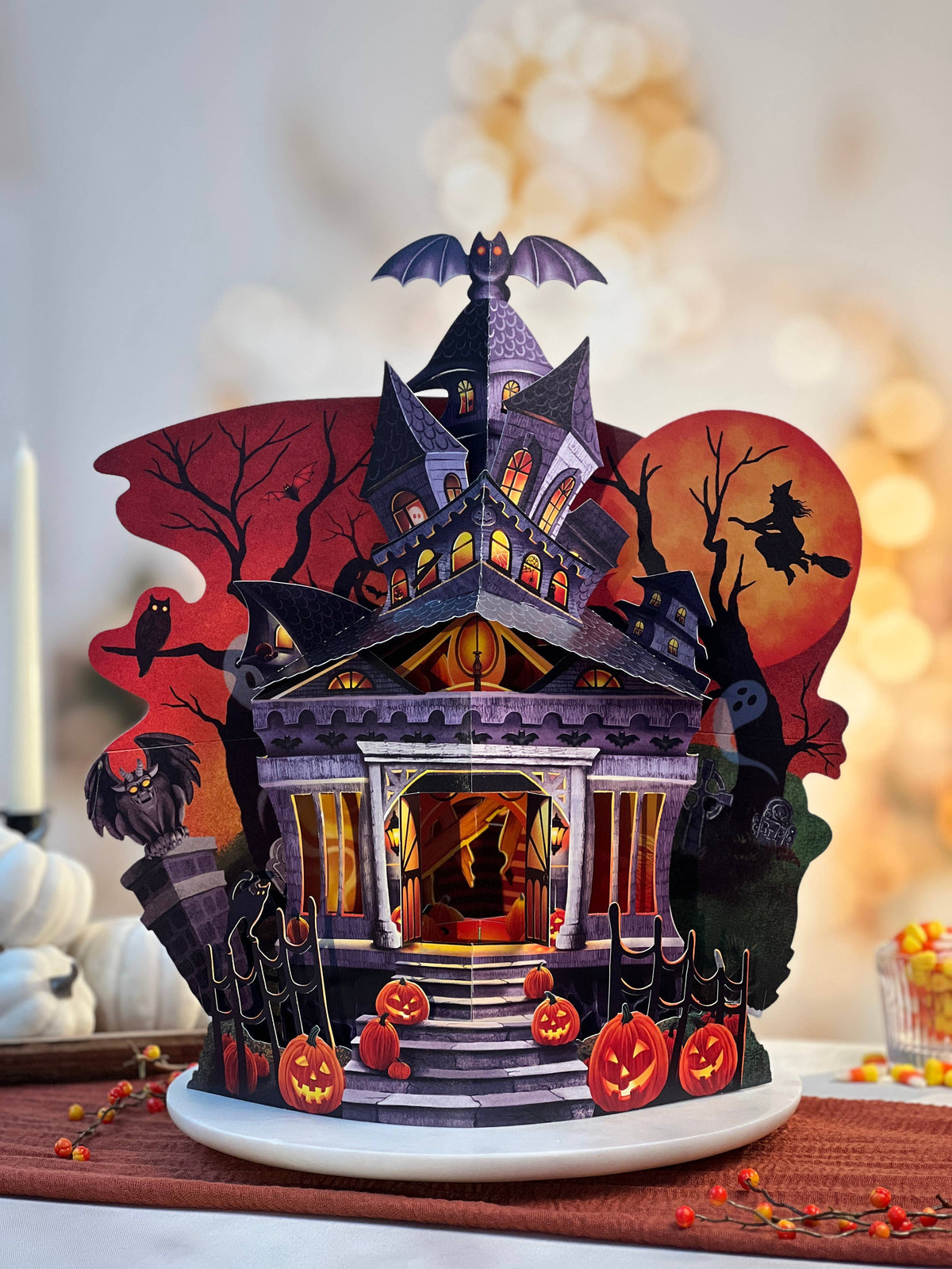 Haunted House Pop-up Greeting Card
