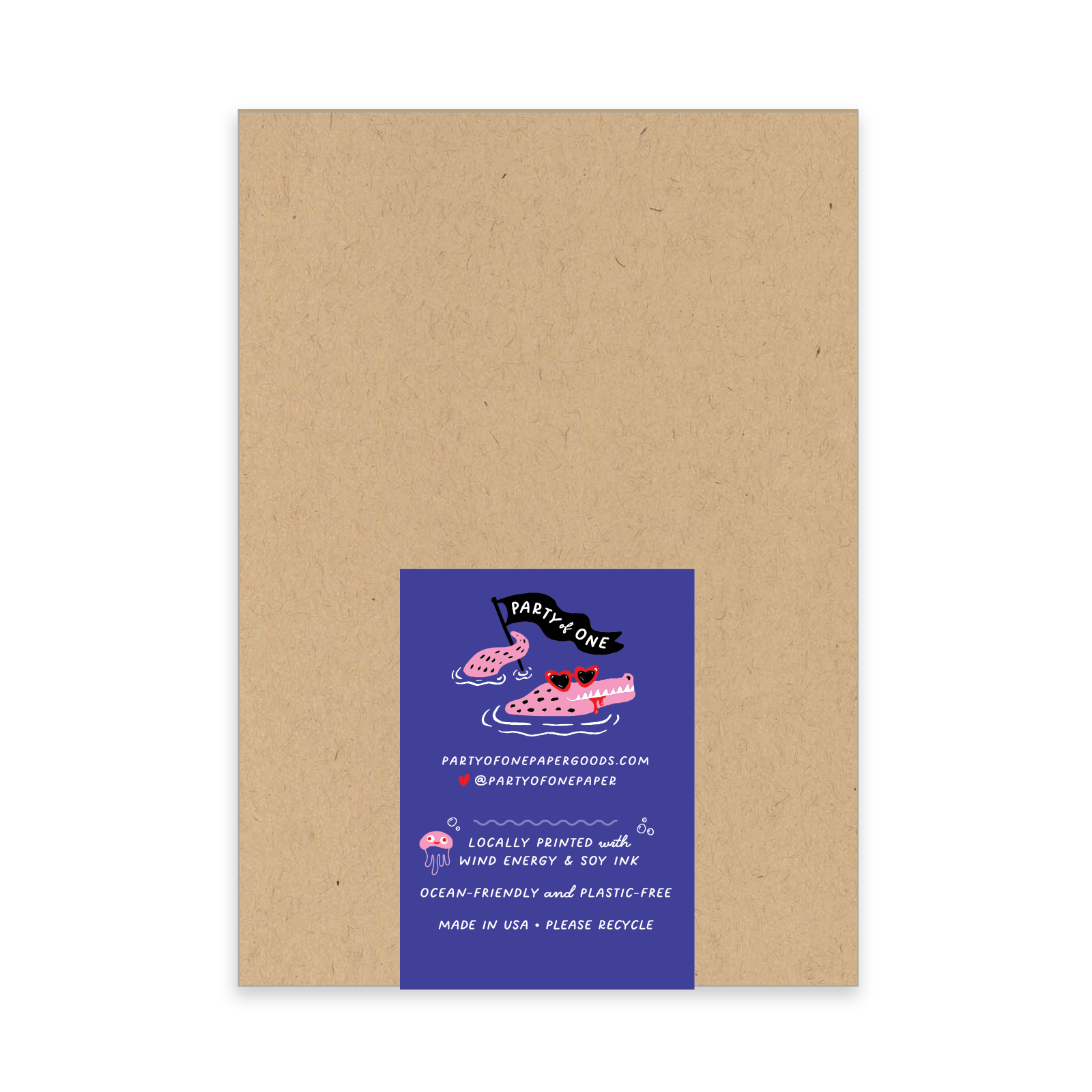 Notepad with a colorful illustration of books and a ladder, featuring the words, 'Shelfish Pursuits'.