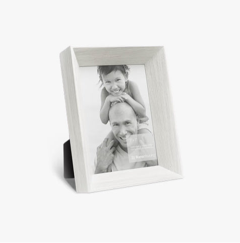 Arber Opaque White Photo Frame