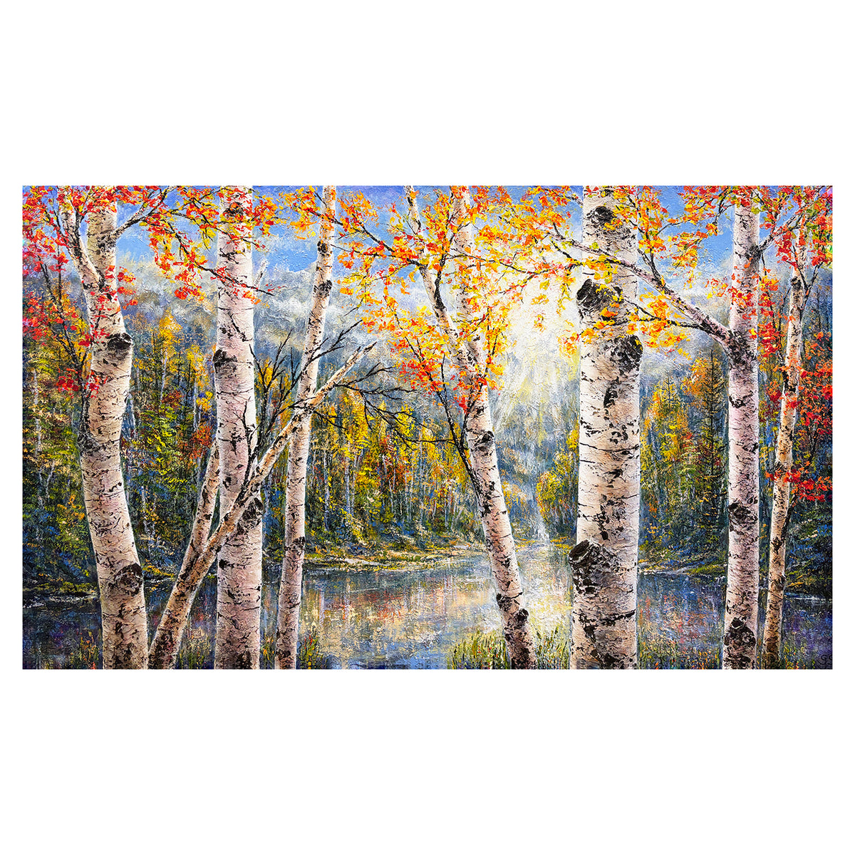 Autumn Reflections - Acrylic