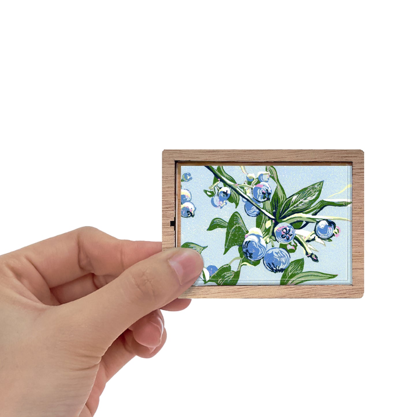 Blueberries Magnet