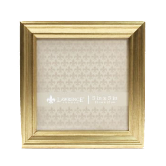 5 x 5 in. Burnished Gold Picture Frame for art, Quilling cards and/or photographs.