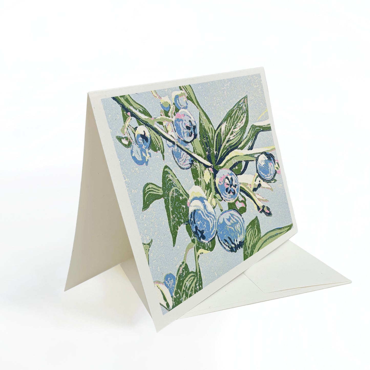 Blueberries Greeting Card
