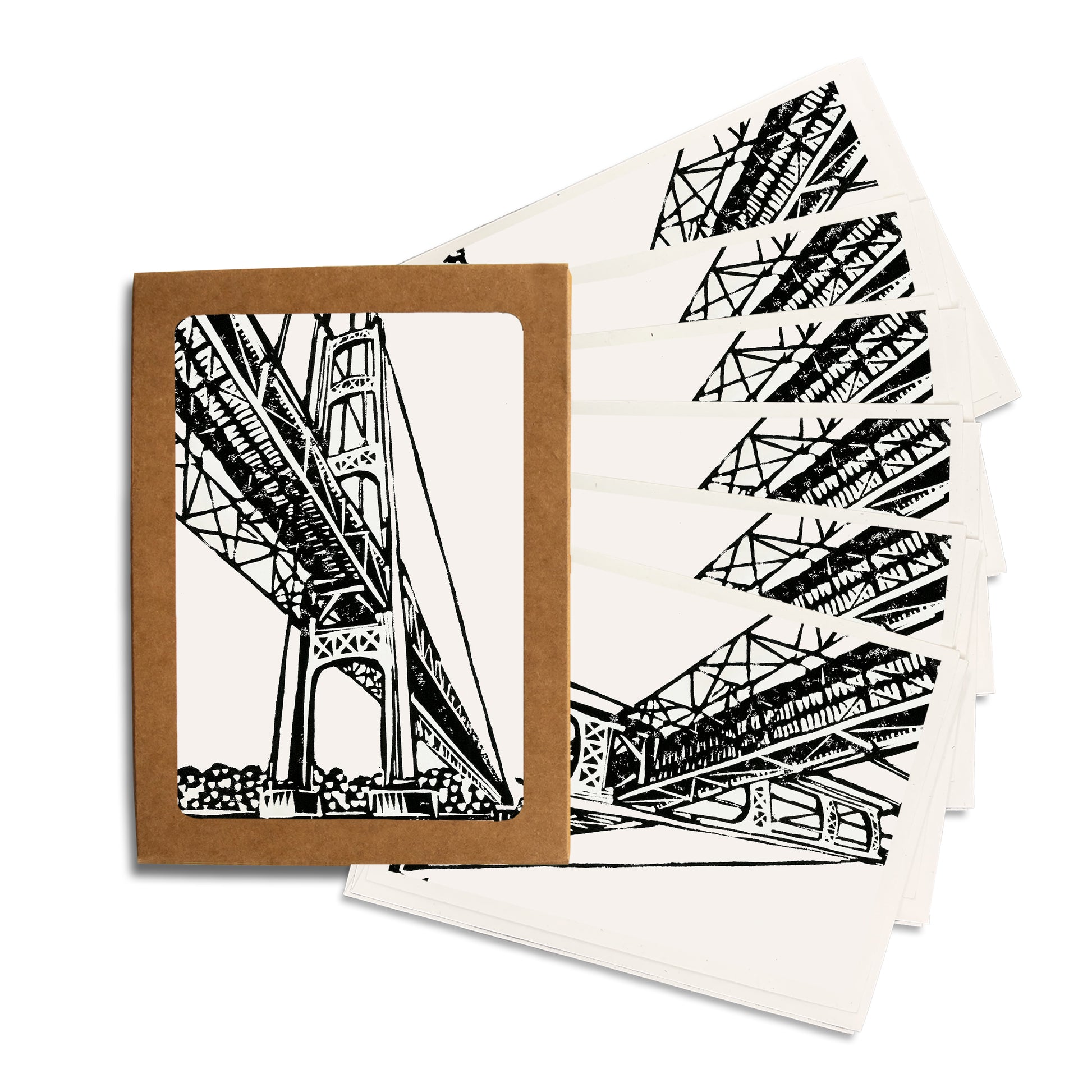 The Mighty Mac greeting card by Natalia Wohletz of Peninsula Prints.