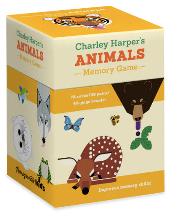 Charley Harper's Animals Memory Game