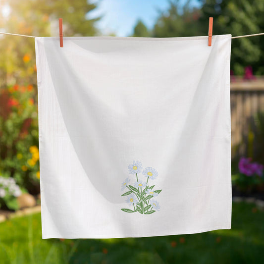 Flower Sack Kitchen Towel - Daisies