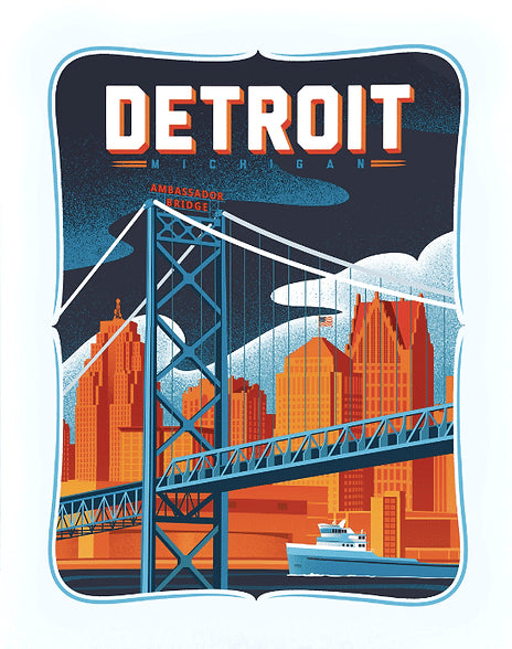 The Mighty Mitten Travel Posters 16 x 20"