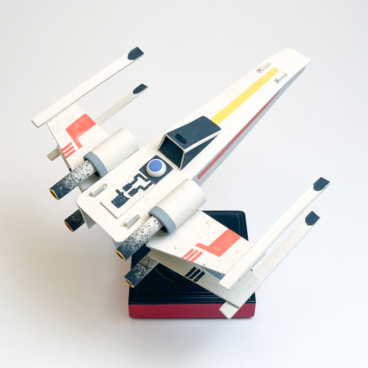 Clay X-Wing Star Wars Inspired Sculpture by Frank James Fisher.