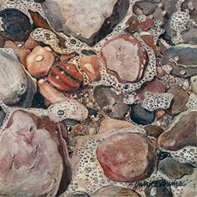 Superior Rocks – watercolor
