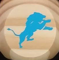 Get ready for a night of Euchre that's Pure Michigan fun with this Detroit Lions themed set.