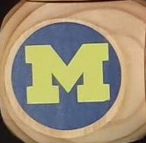 Get ready for a night of Euchre that's Pure Michigan fun with this University of Michigan themed set.