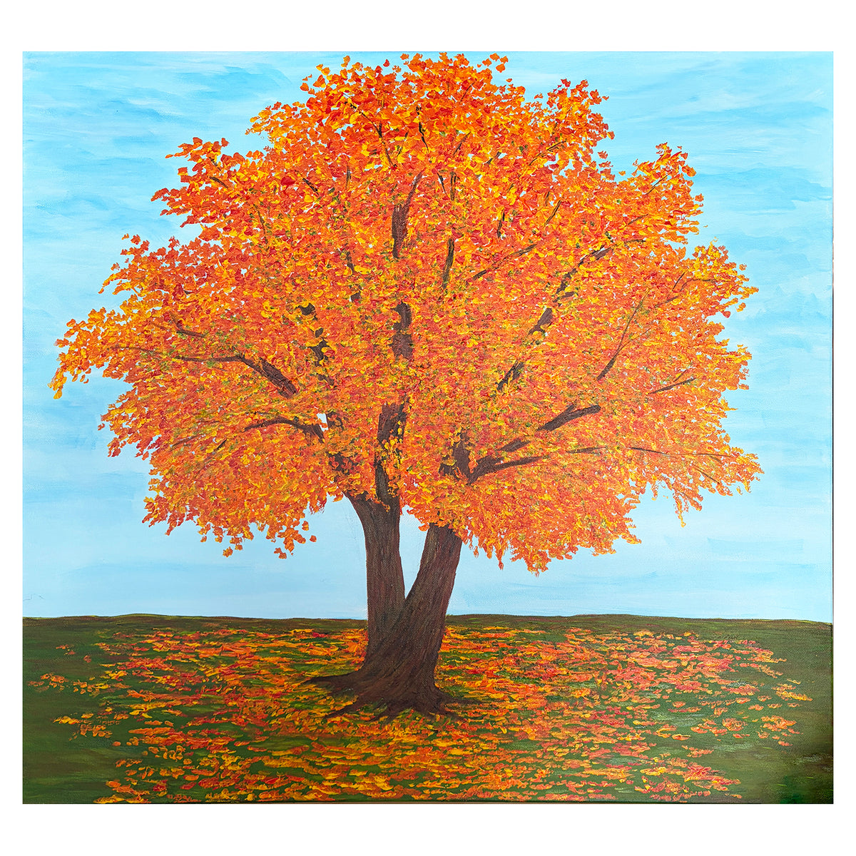 Autumn - Acrylic Painting