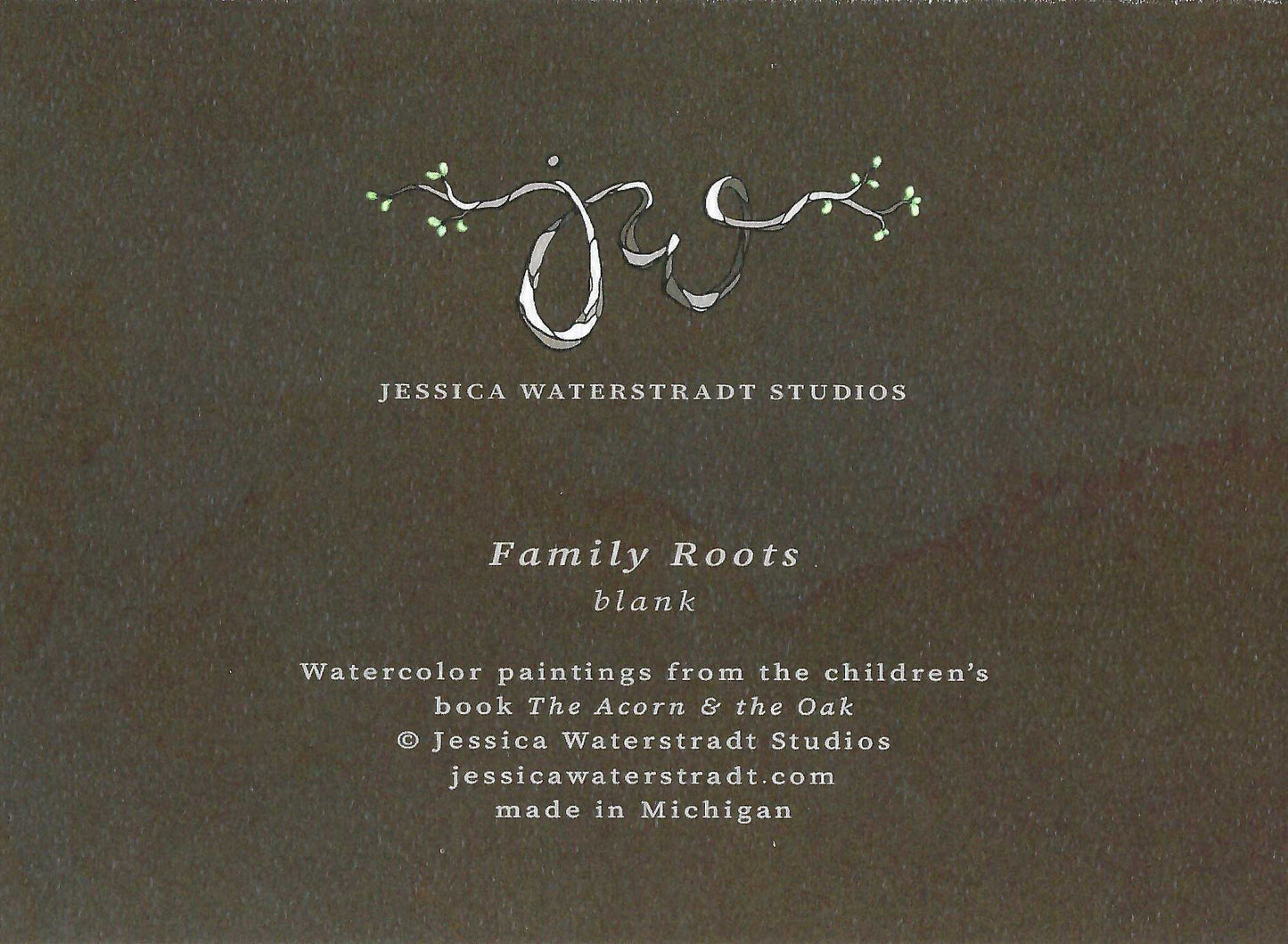 Family Roots Greeting Card