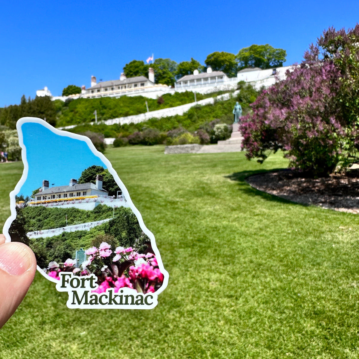 Fort Mackinac Vinyl Sticker