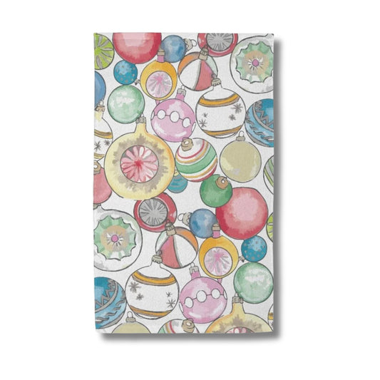 Vintage Ornaments Towel (15" x 25") by Abigail Leigh Designs.