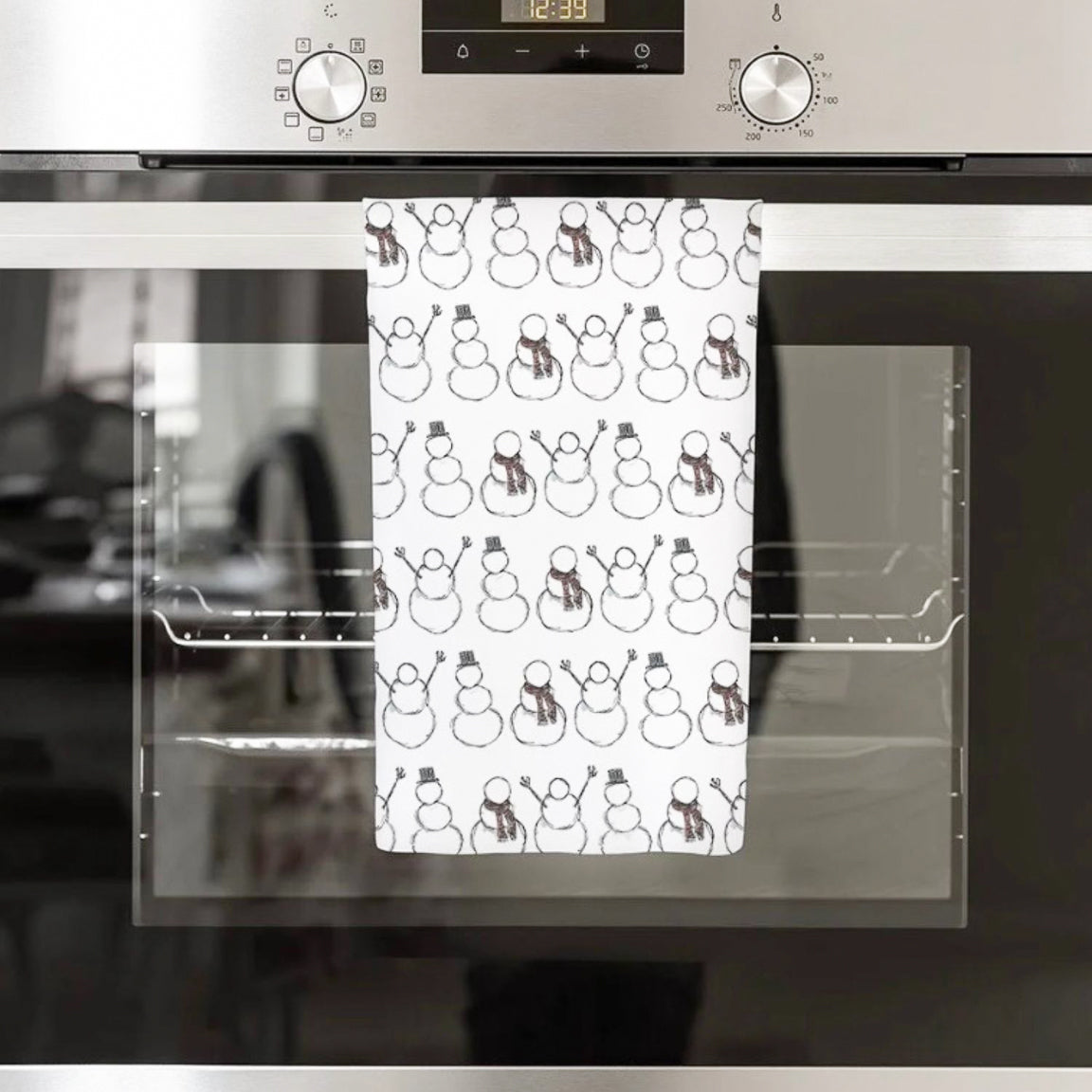 Vintage Snowman Towel (15" x 25")