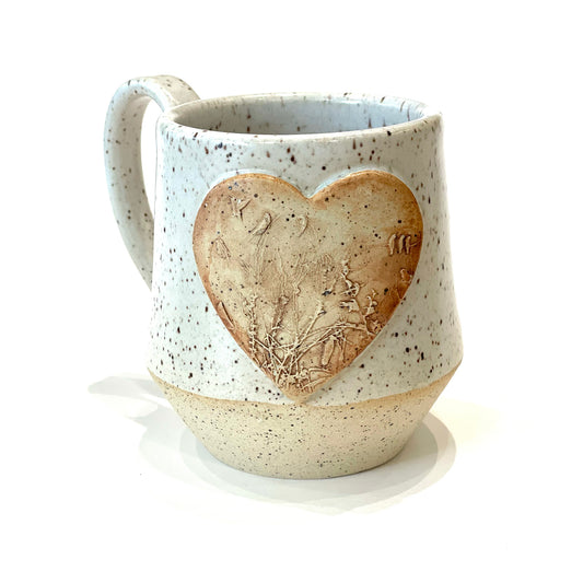 Heart Mug by Jeanne DeHaan