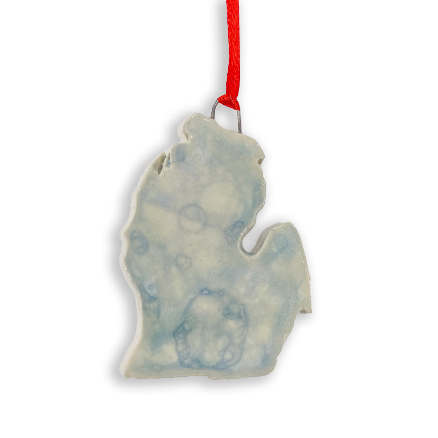 Pure Michigan Mitten Christmas ornament