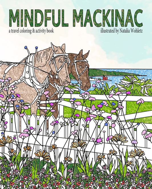 MINDFUL Mackinac Coloring Book