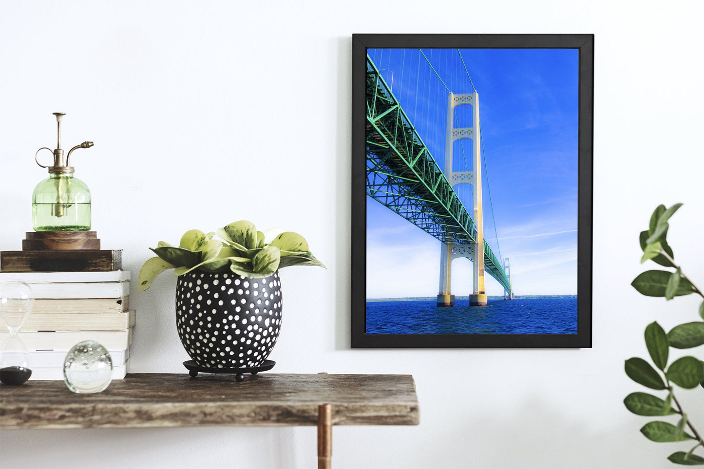 The Mighty Mac Photograph by Jennifer Wohletz of Mackinac Memories.