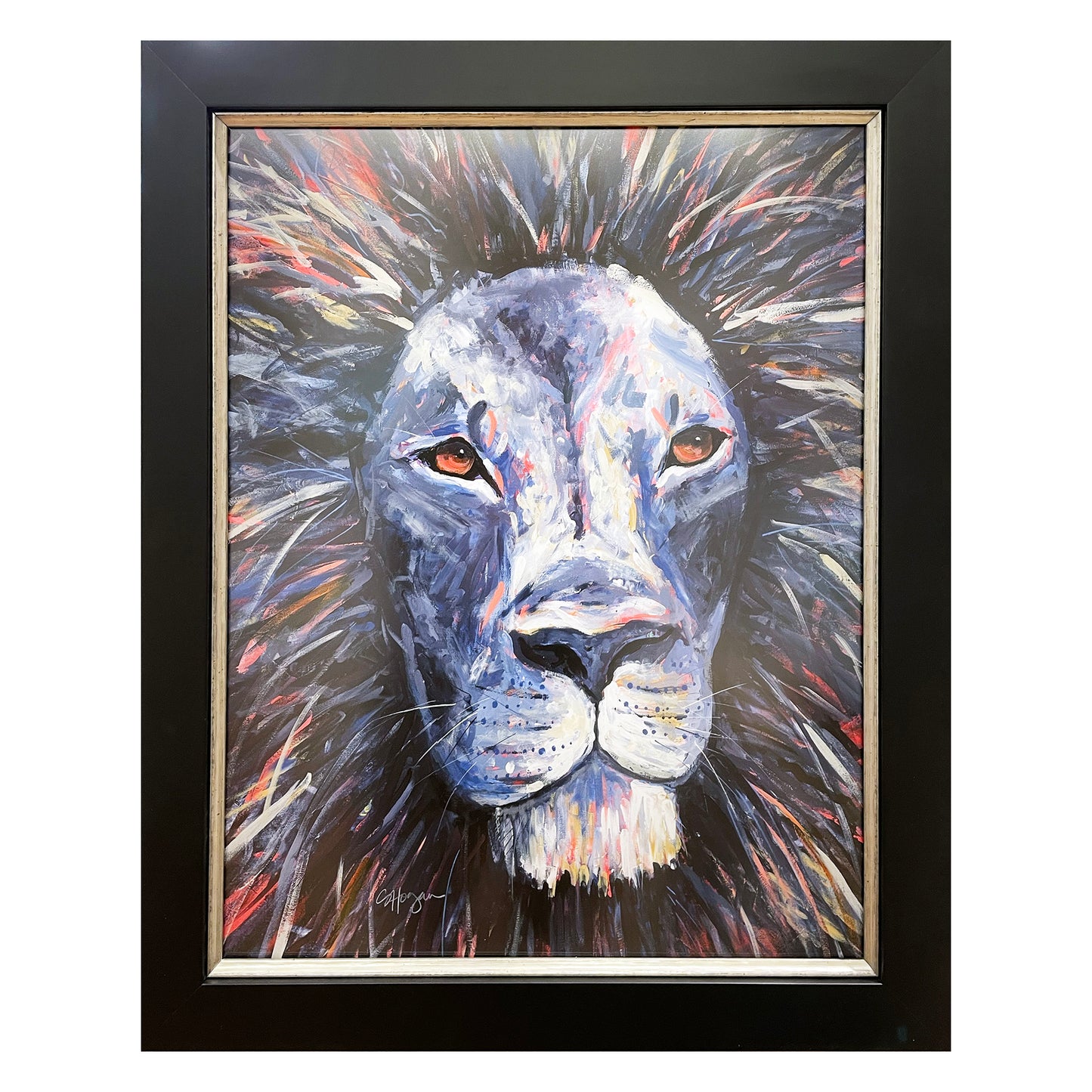 Framed Lion No. 4