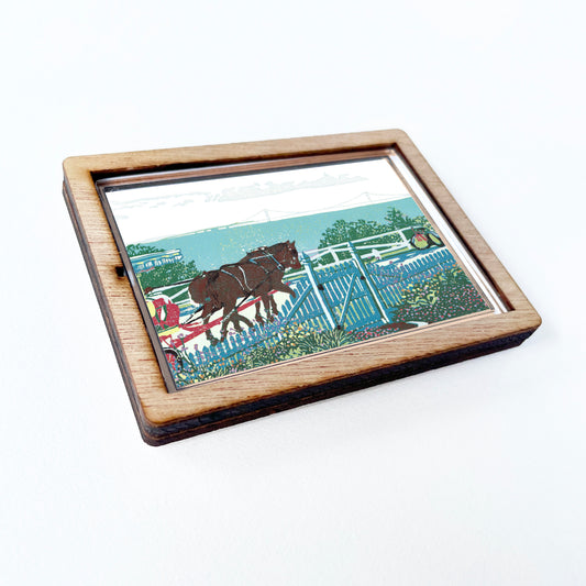 Mackinac Garden Gate Magnet