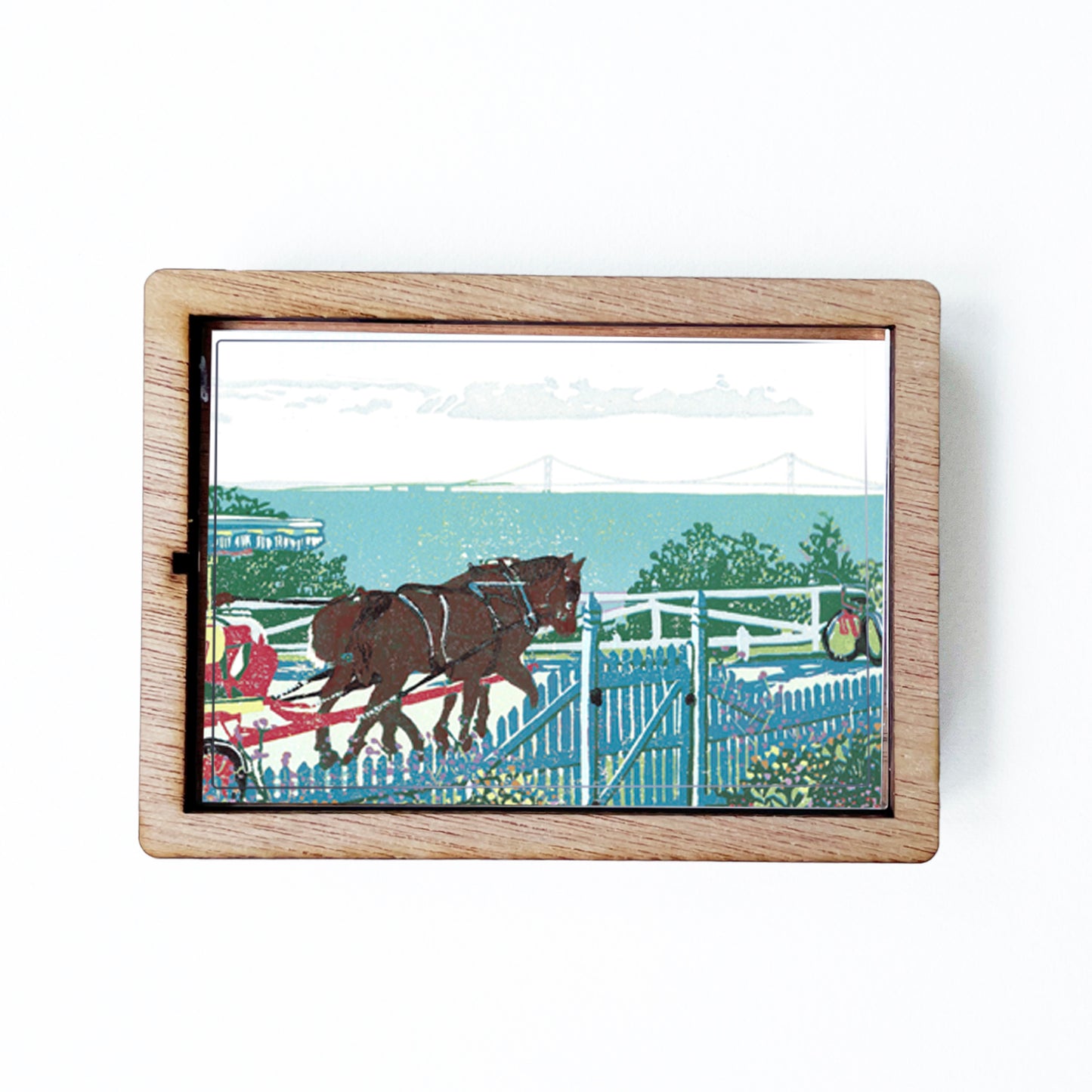 Mackinac Garden Gate Magnet